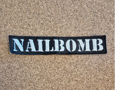 Nailbomb Patch - Embroidered (Sew-on)