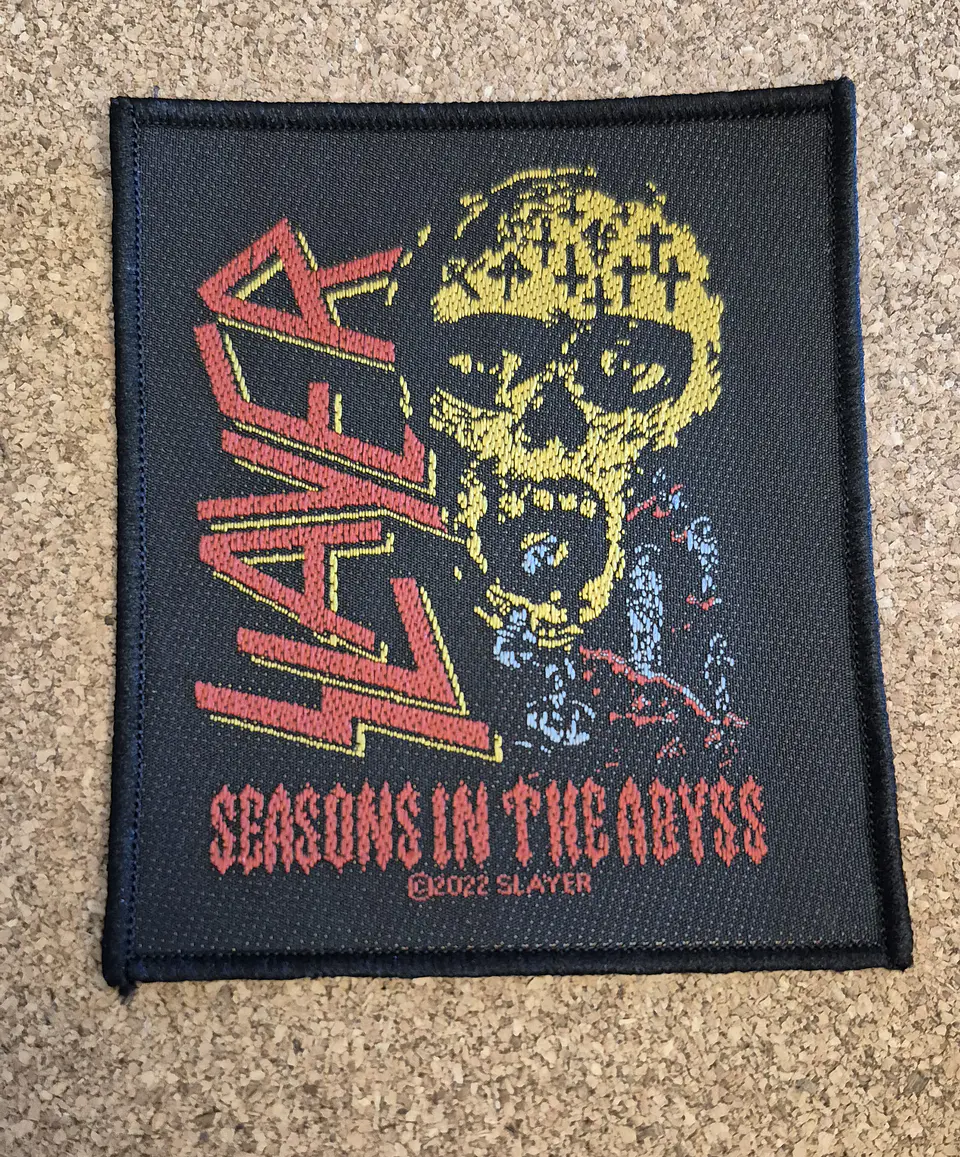 Slayer Seasons in the Abyss Patch - Woven (Sew-on) 1