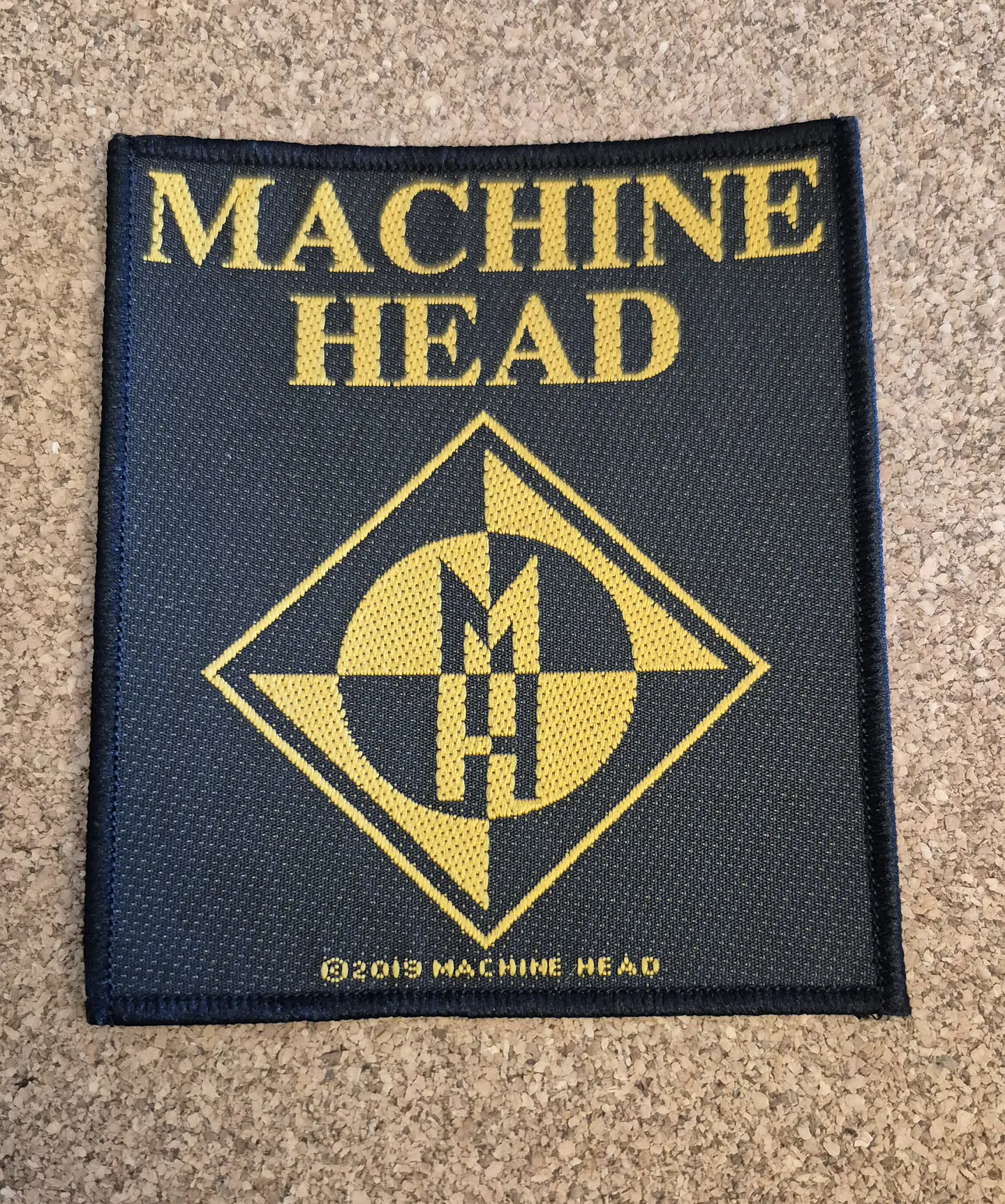 Machine Head Classic Diamond Logo Patch - Woven (Sew-on) 1