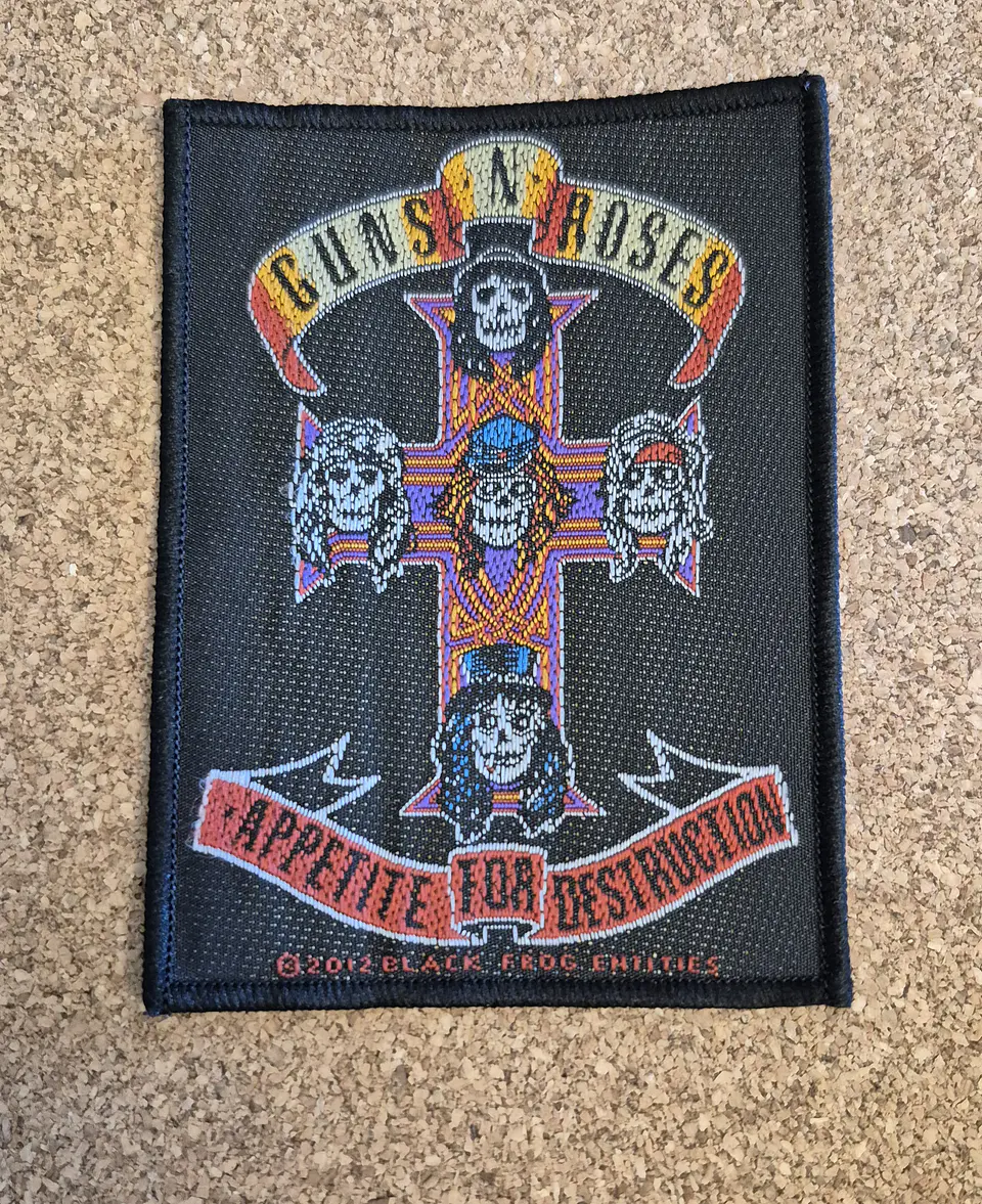 Guns N' Roses Patch - Woven (Sew-on) 1