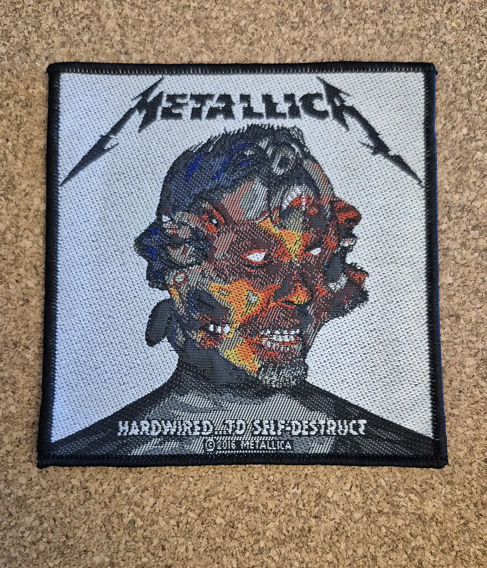 Metallica Hardwire Patch - Woven (Sew-on) 1