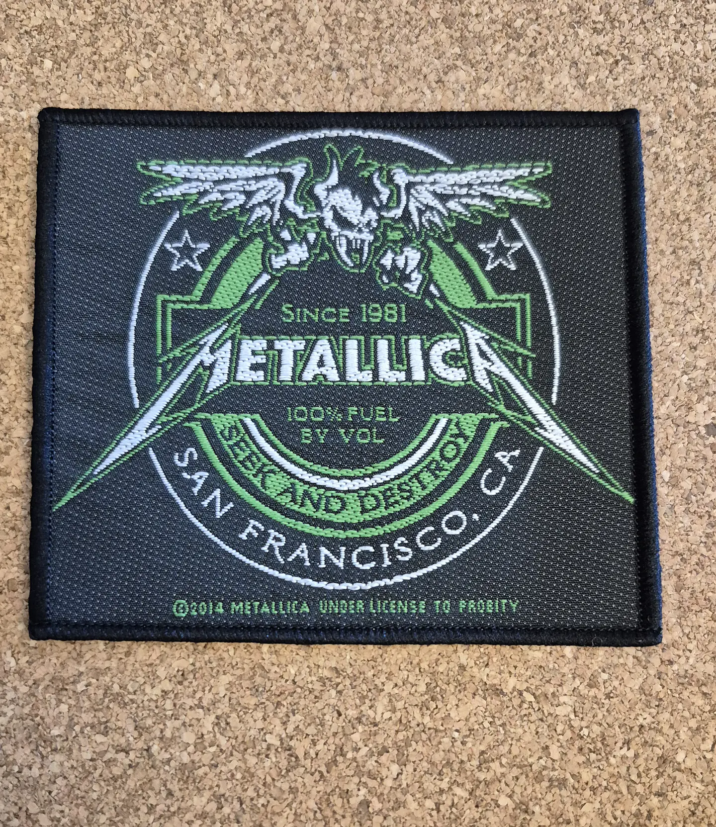 Metallica Seek & Destroy Patch - Woven (Sew-on) 1