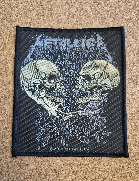 Metallica Skulls & Roots Patch - Woven (Sew-on)