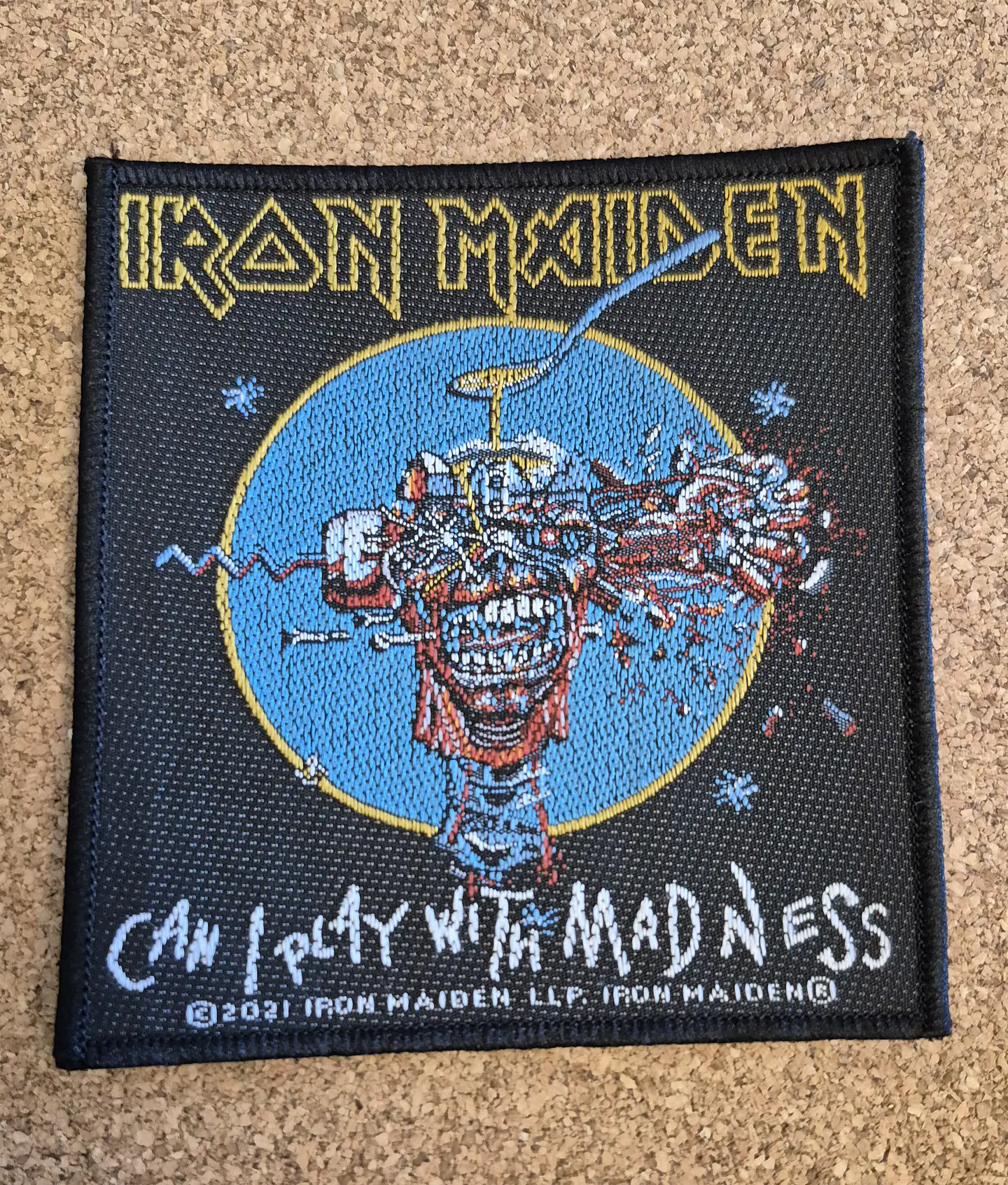 Iron Maiden Can I Play with Madness Patch - Woven (Sew-on) 1