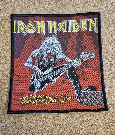 Iron Maiden Fear of the Dark Live Patch - Woven (Sew-on)