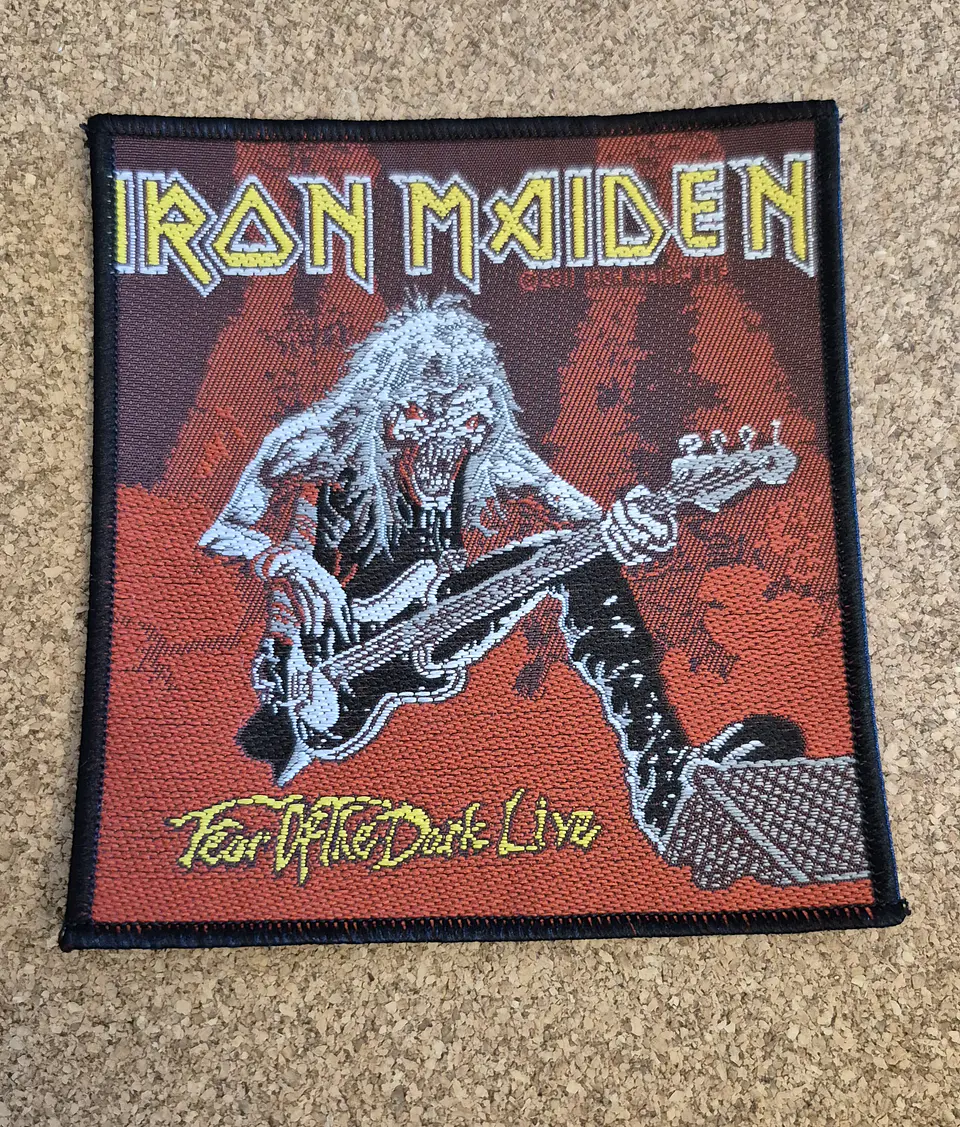 Iron Maiden Fear of the Dark Live Patch - Woven (Sew-on) 1