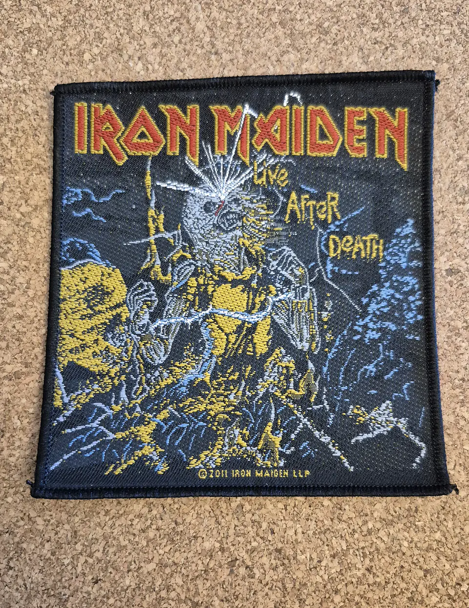 Iron Maiden Live After Death Patch - Woven (Sew-on) 1
