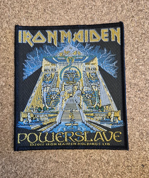 Iron Maiden Powerslave Patch - Woven (Sew-on)