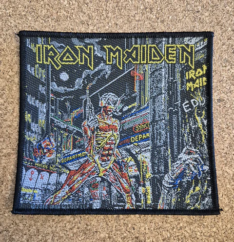 Iron Maiden Somewhere in Time Patch - Woven (Sew-on)