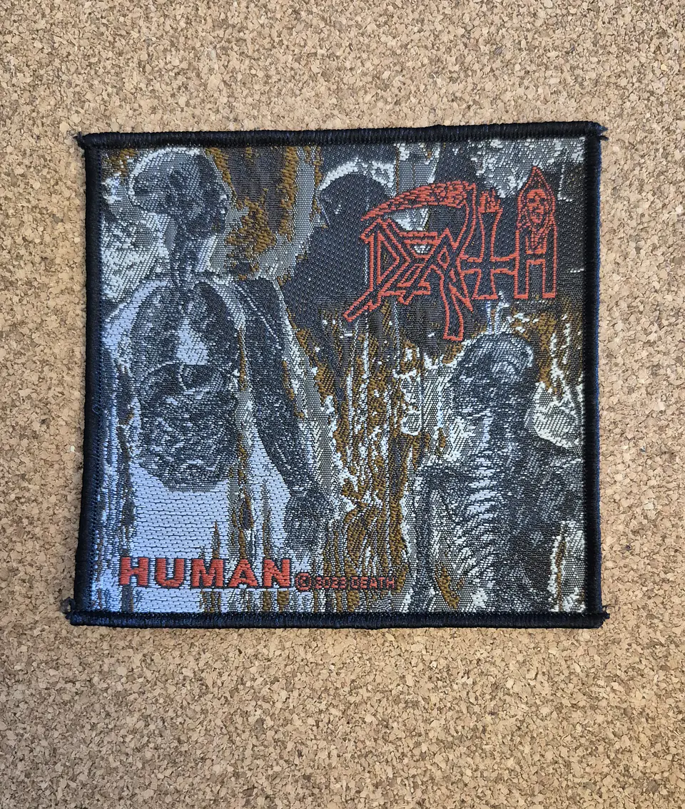 Death Human Patch - Woven (Sew-on) 1
