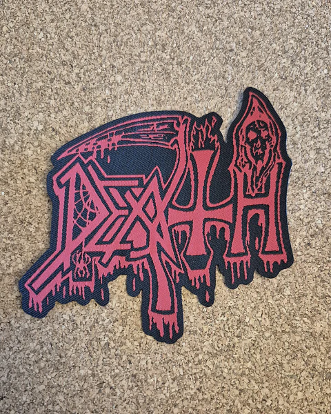 Death Cut-out Patch - Woven (Sew-on)