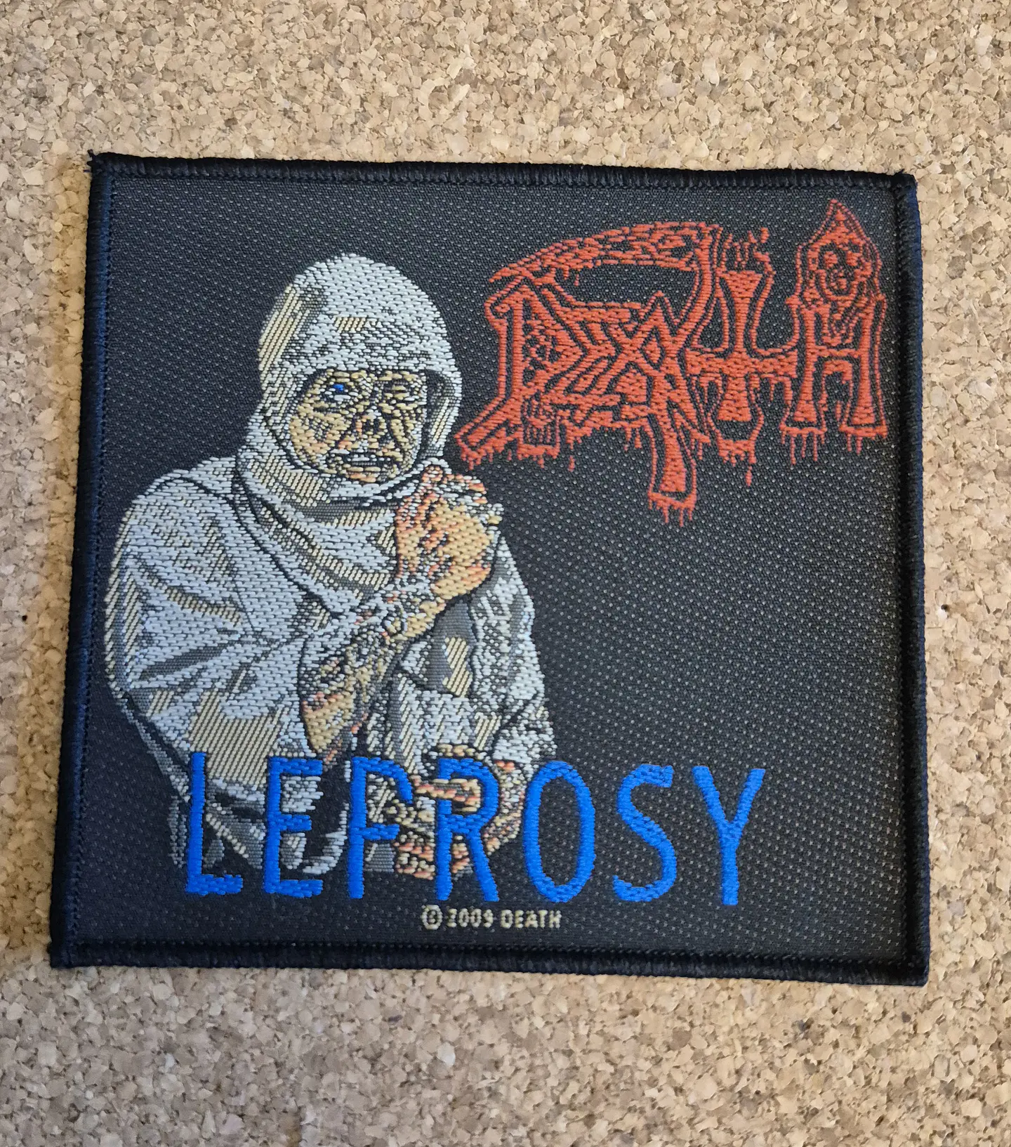 Death Leprosy Patch - Woven (Sew-on) 1