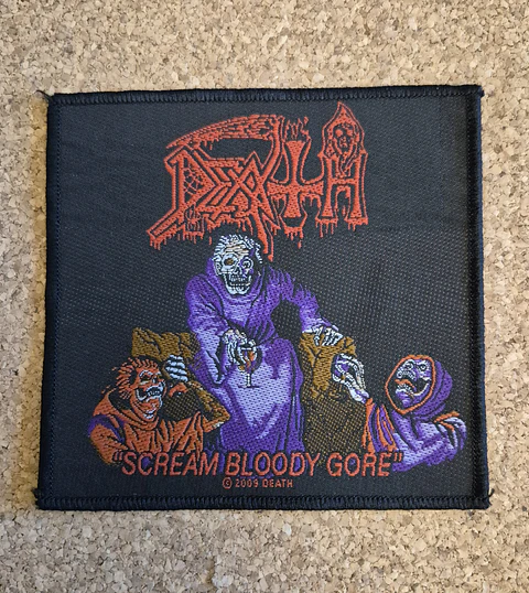 Death Scream Bloody Gore Patch - Woven (Sew-on)