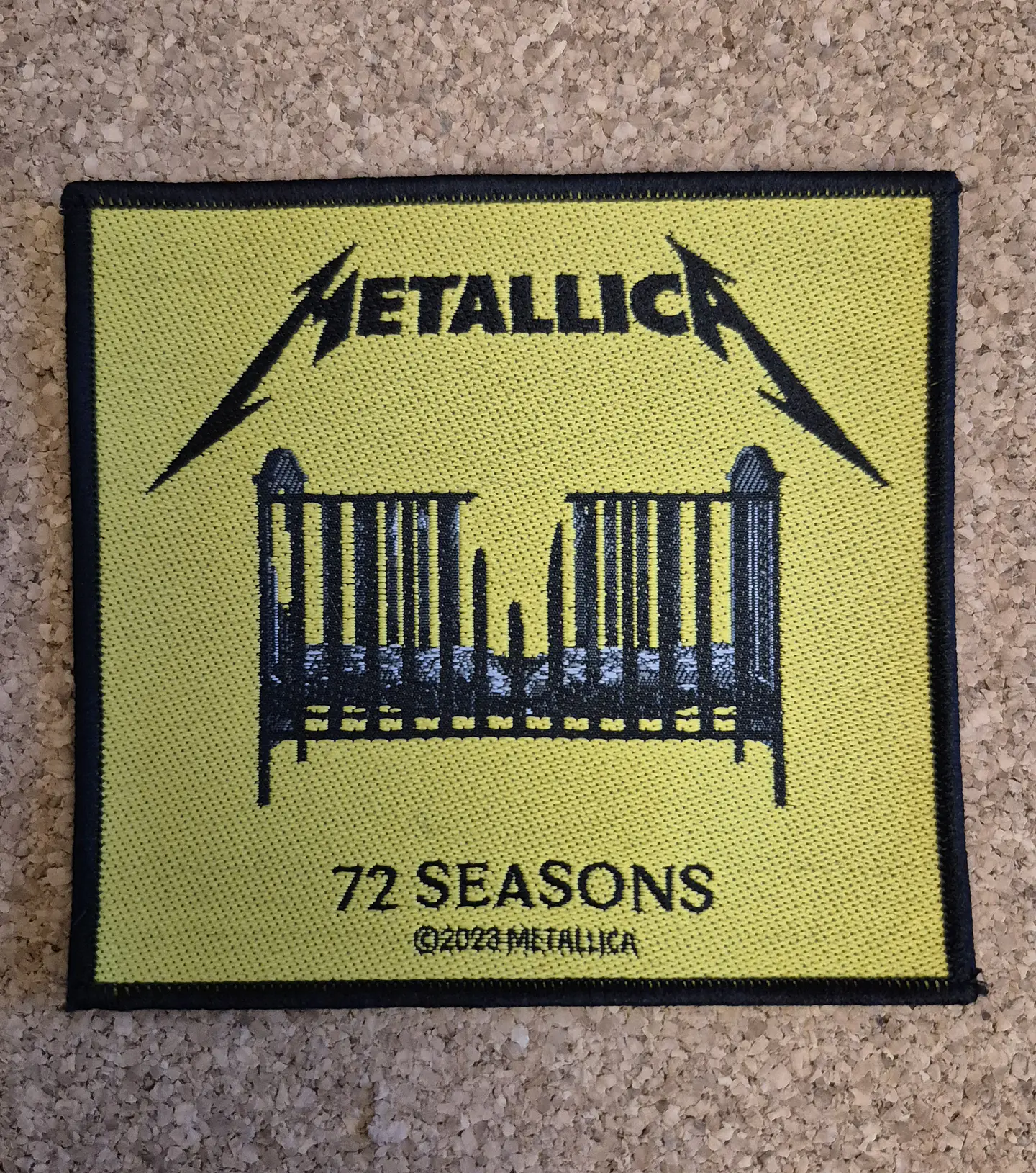 Metallica 72 Seasons Patch - Woven (Sew-on) 1