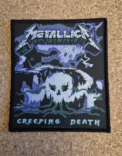 Metallica Creeping Death Patch - Woven (Sew-on)
