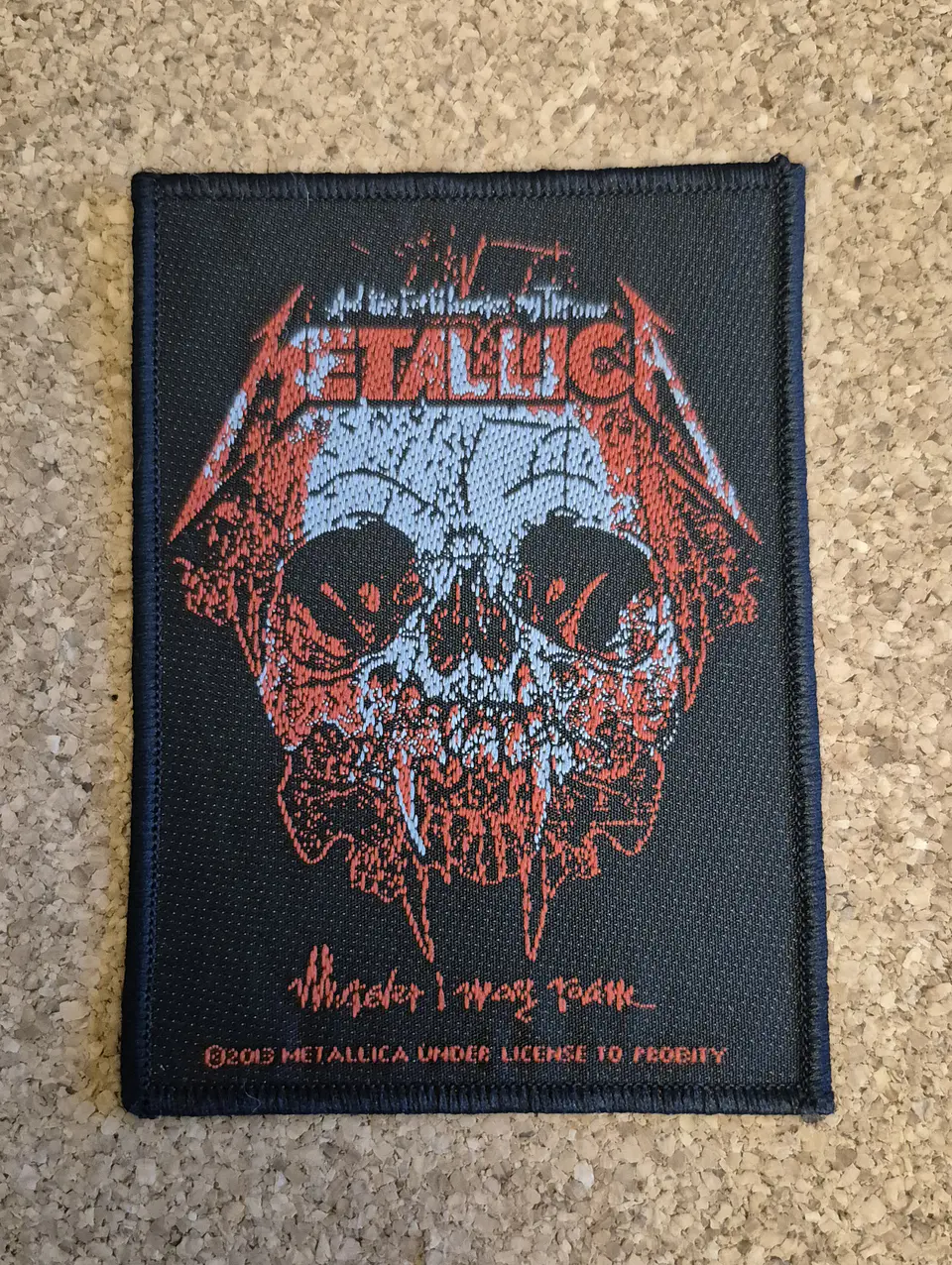 Metallica Wherever I May Roam Patch - Woven (Sew-on) 1