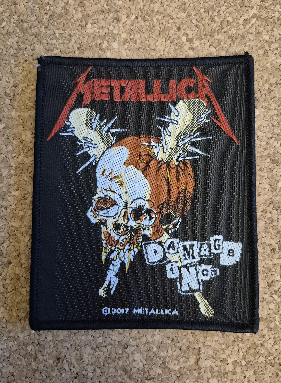 Metallica Damage Inc. Patch - Woven (Sew-on) 1
