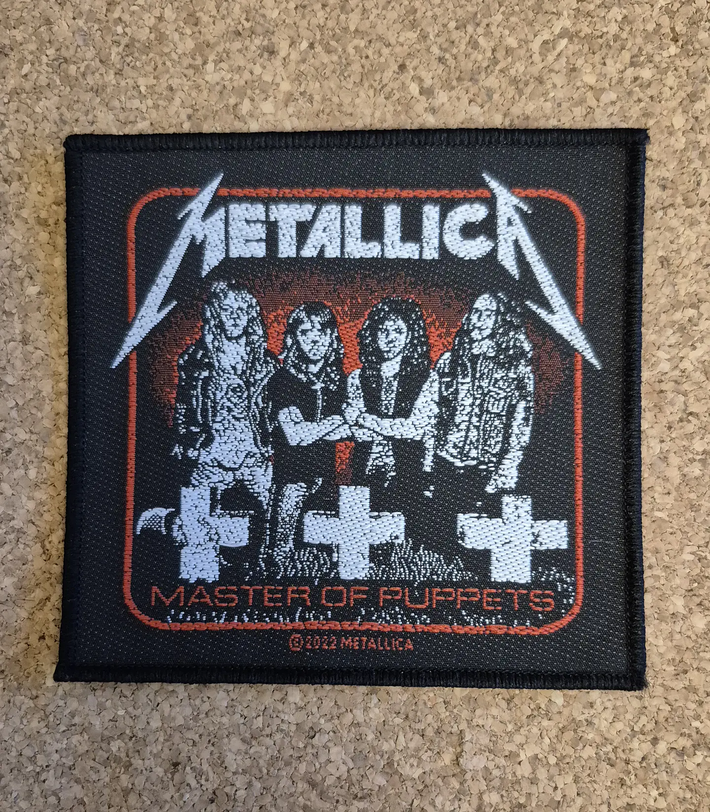 Metallica Master Band Photo Patch - Woven (Sew-on) 1