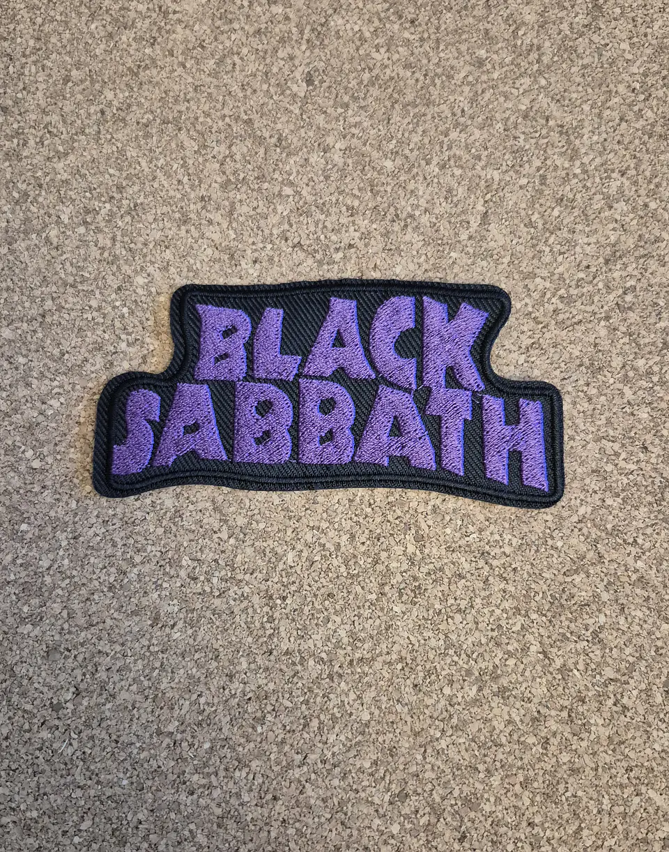 ​Black Sabbath Patch - Embroidered (Iron-on) 1