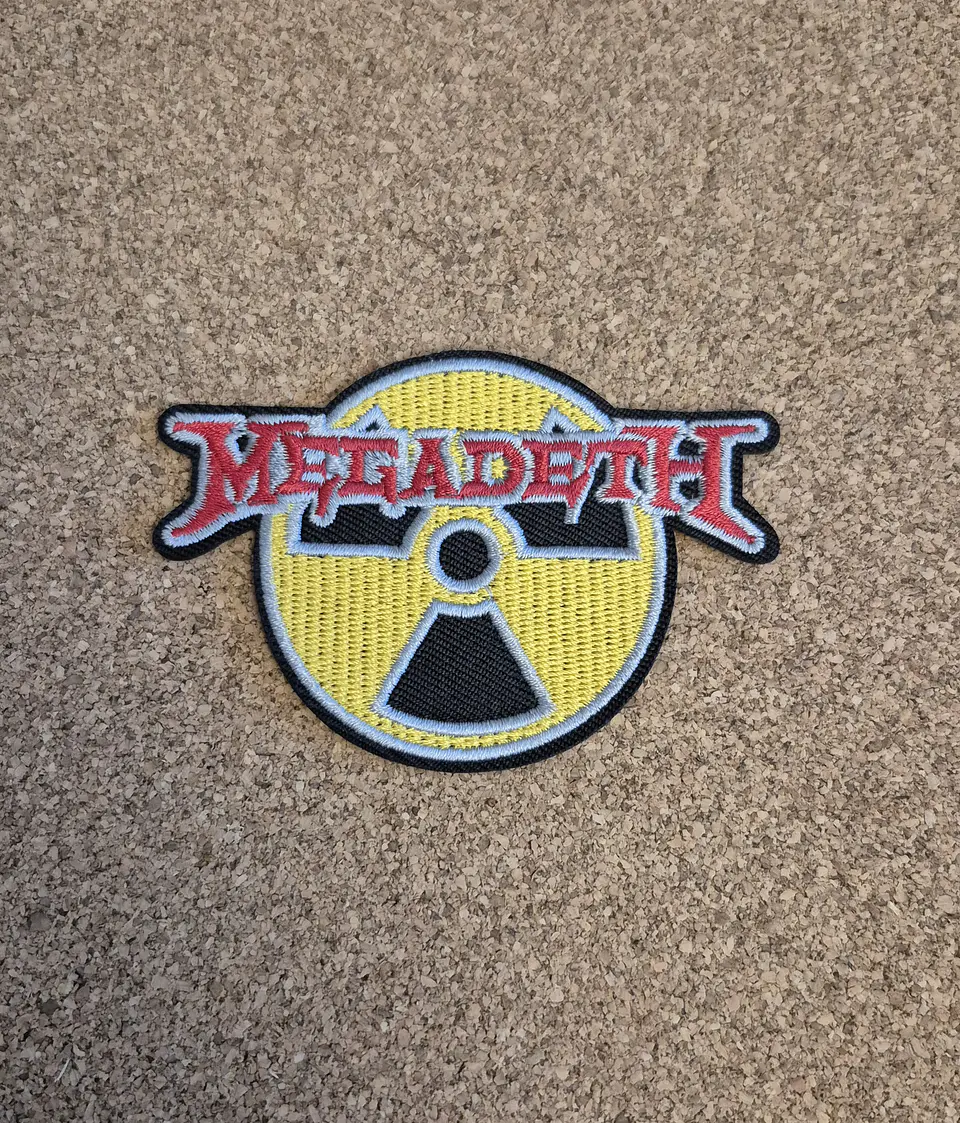 Megadeth Patch - Embroidered (Iron-on) 1