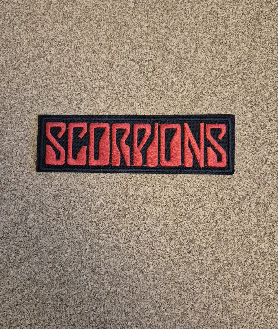 ​Scorpions Patch (Iron-On) 2 modelos 1