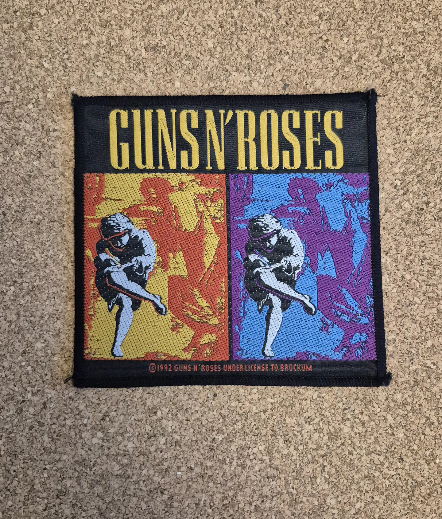 Vintage Guns N' Roses Use Your Illusion 1992 Woven Patch (Made in England) 1