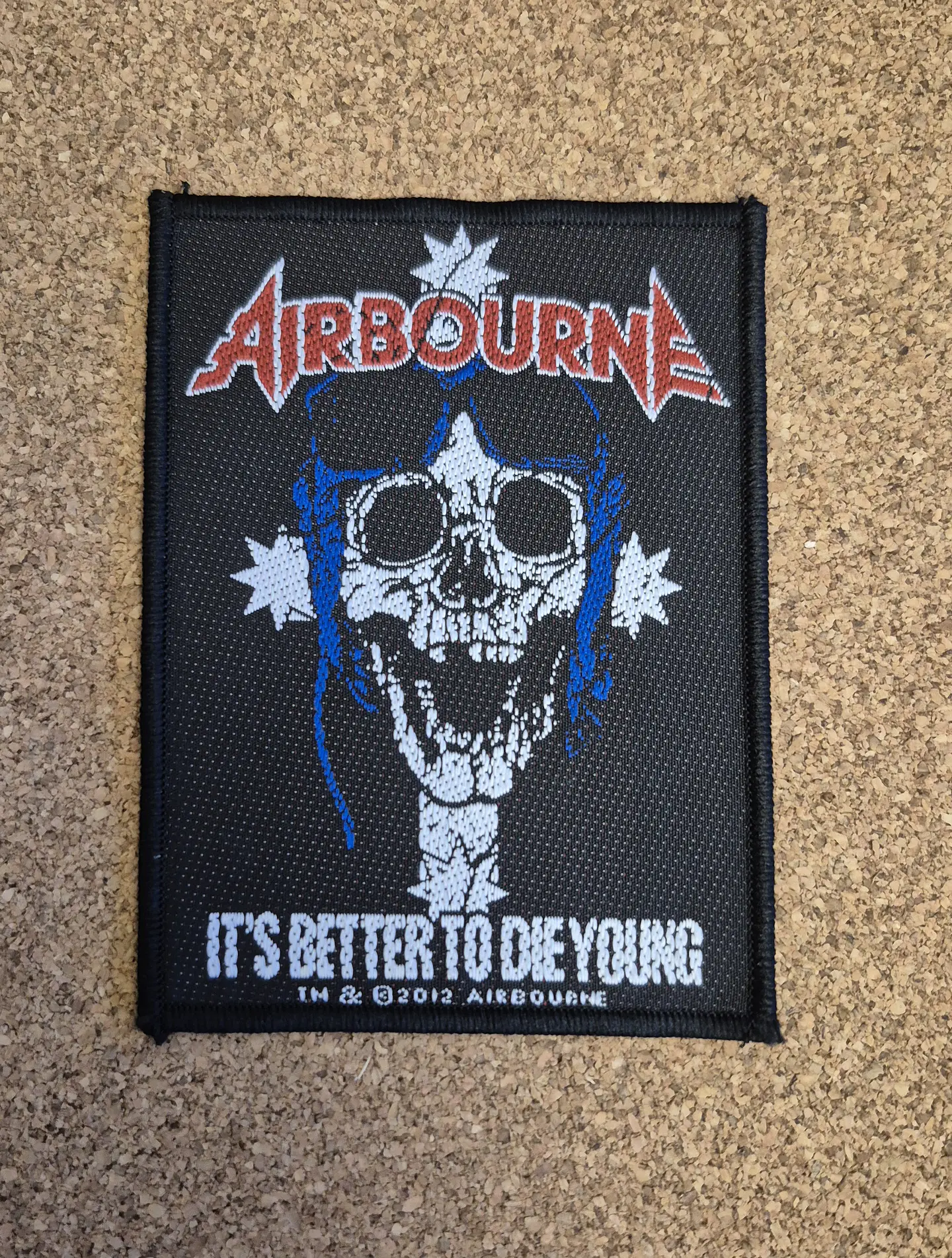 Airbourne Patch - Woven (Sew-on)  1