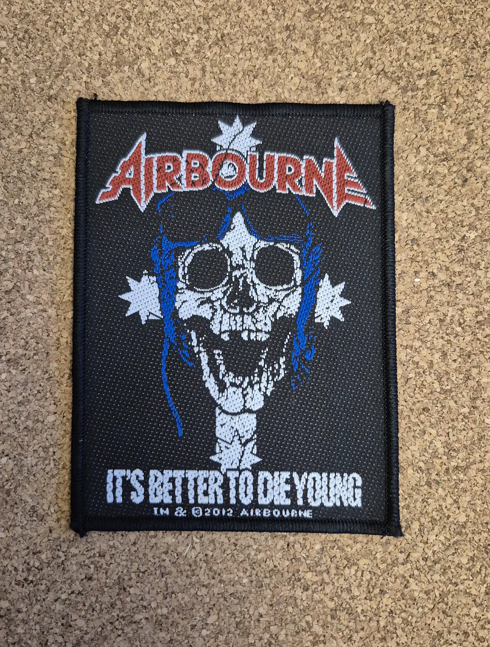 Airbourne Patch - Woven (Sew-on)  1