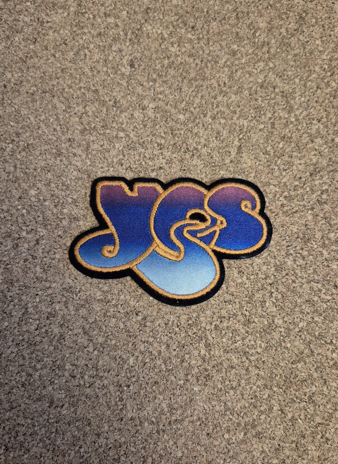 Yes Logo Iron-On Embroidered Patch (Progressive Rock) 1