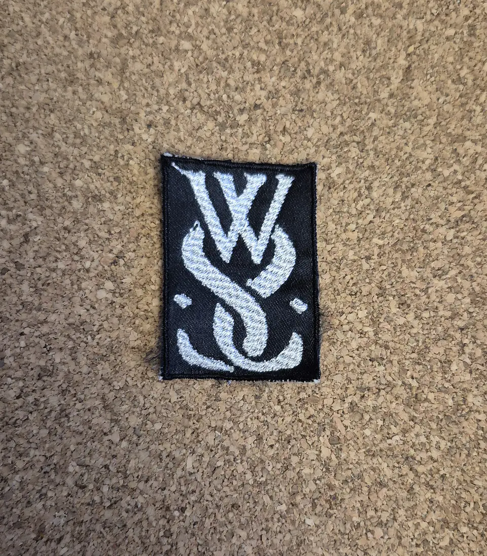While She Sleeps Monogram Compact Patch (Sew-On / Filler Patch) 1