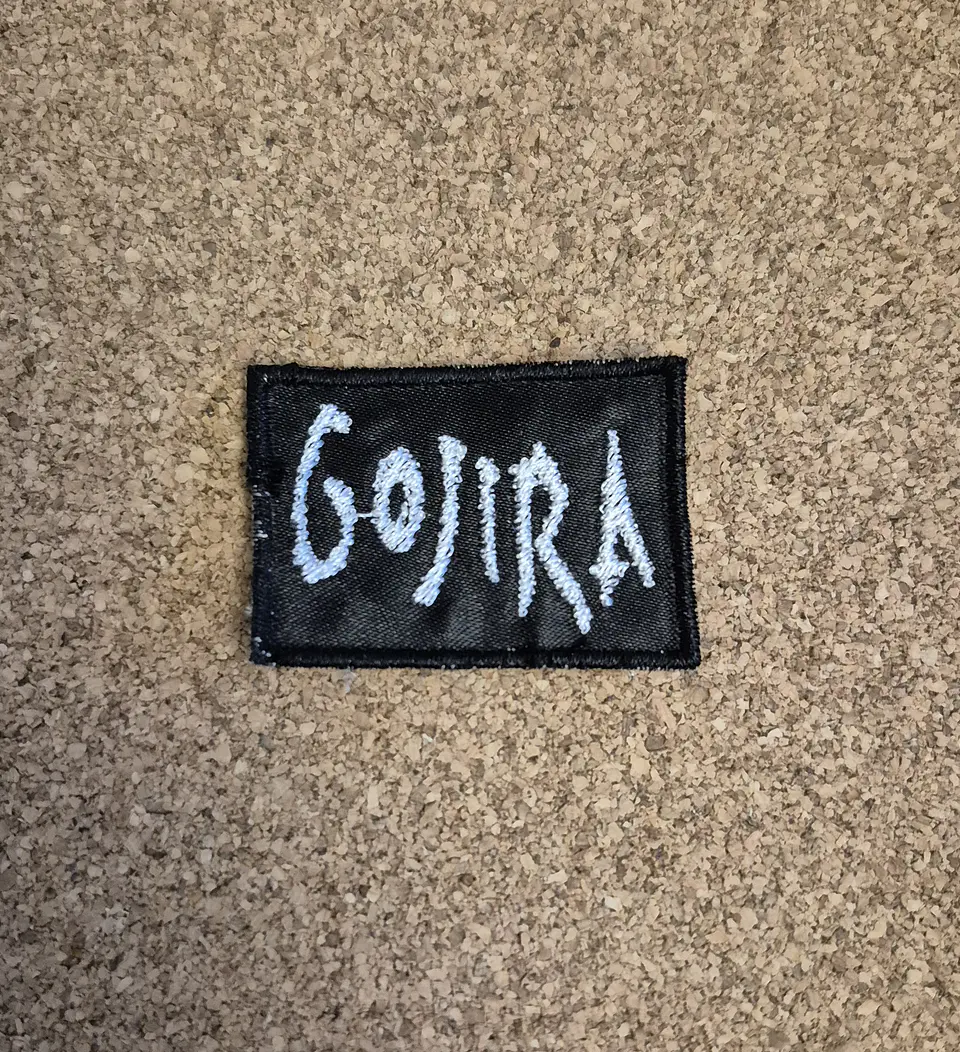 ​Gojira Logo Compact Patch (Sew-On / Filler Patch) 1