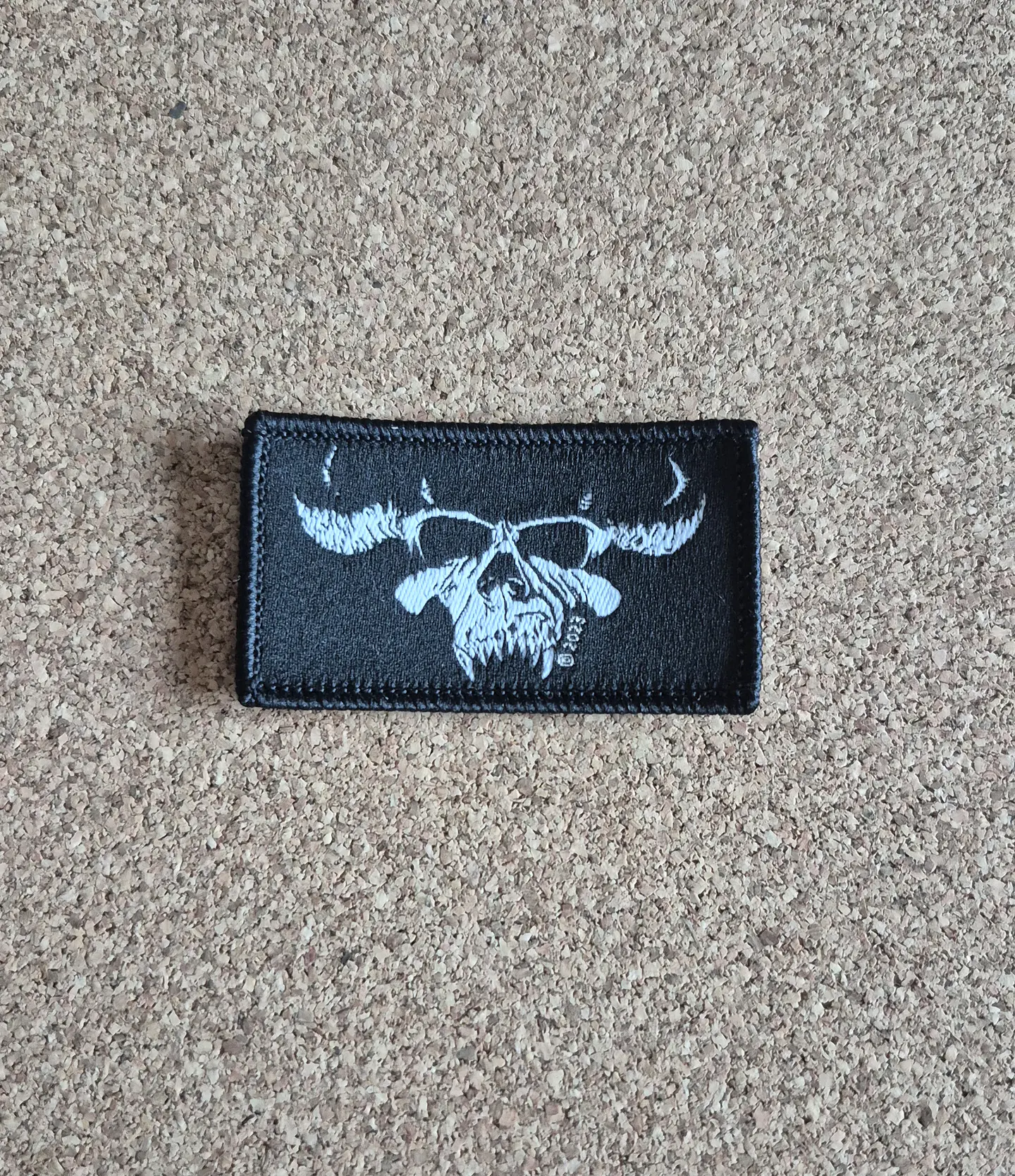 ​Danzig Skull Woven Compact Patch (Sew-On / Filler Patch) 1