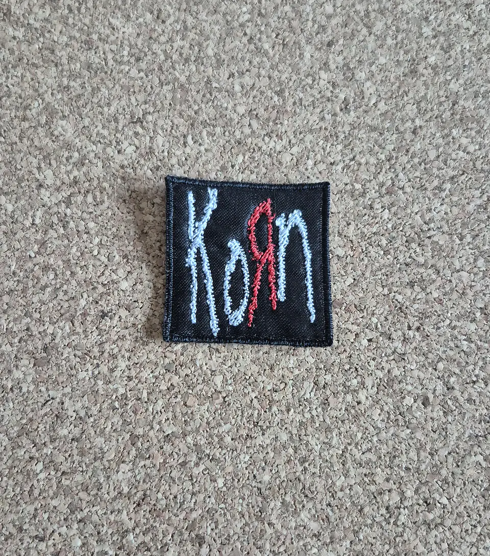 ​Korn Logo Compact Patch (Sew-On / Micro Filler Patch) 1