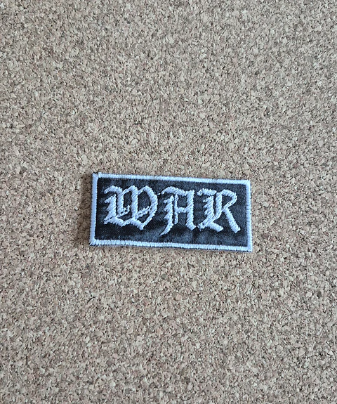 WAR Gothic Text Compact Strip Patch (Sew-On / Filler Patch)