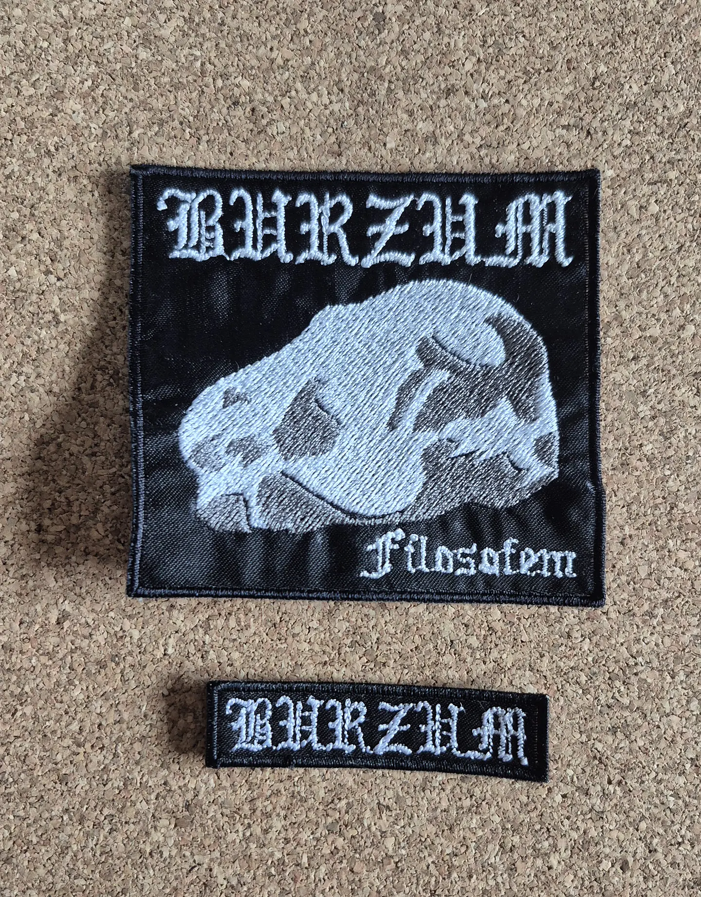 ​Burzum Duo Pack: Filosofem Album + Logo Strip Patches (Sew-On) 1