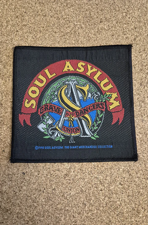 Soul Asylum Vintage Patch - Grave Dancers Union (1993)