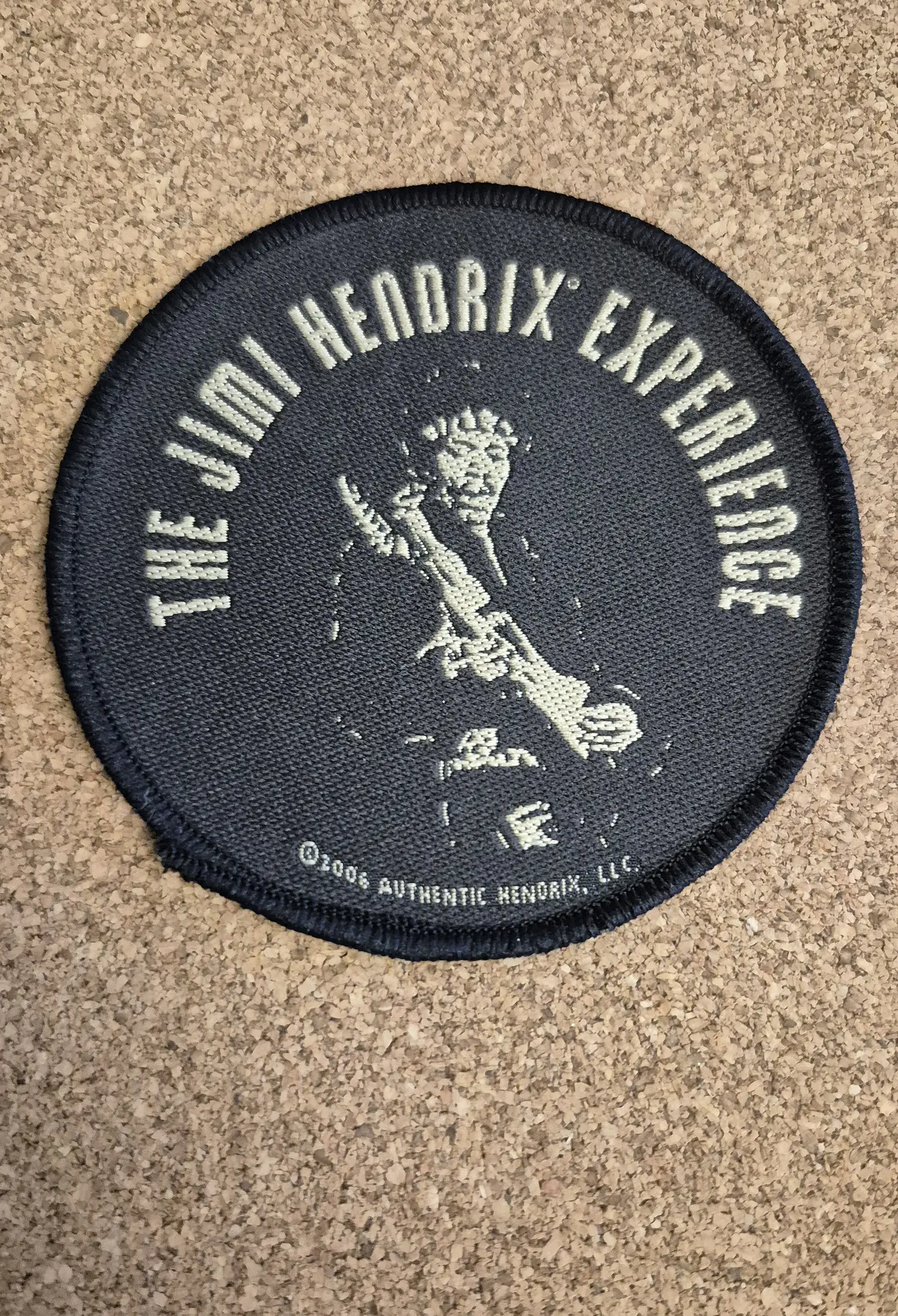 Jimi Hendrix Experience Woven Patch - Circular Logo (2006) 1