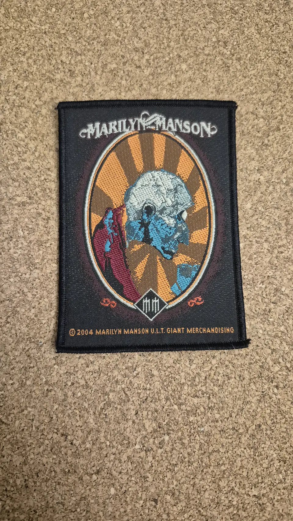Marilyn Manson Vintage Patch - Giant Merchandising (2004) 1