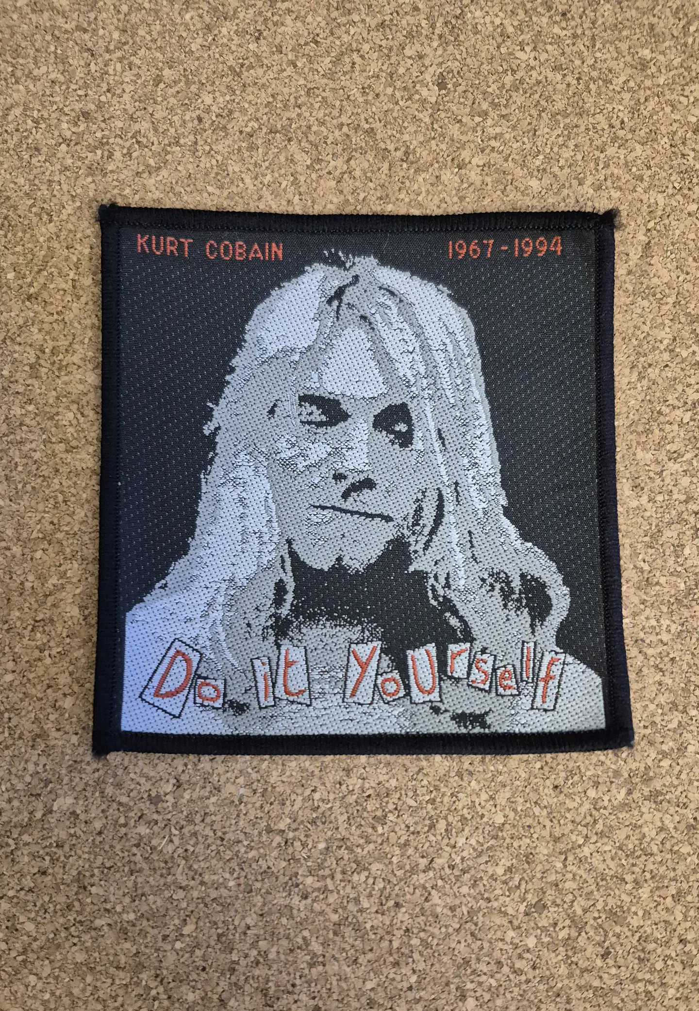 Nirvana Patch - Kurt Cobain Do It Yourself 1