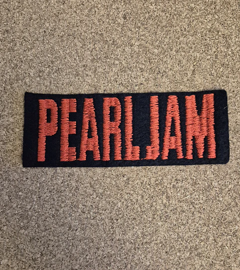 Pearl Jam Patch - Embroidered (Iron-on)