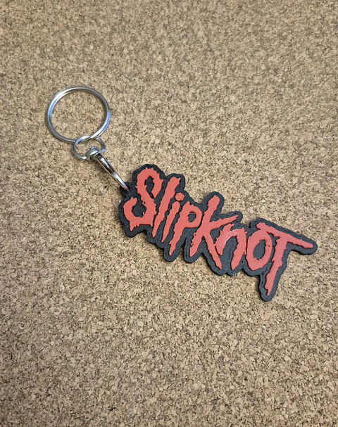 Porta-Chaves Slipknot – Logótipo em Relevo