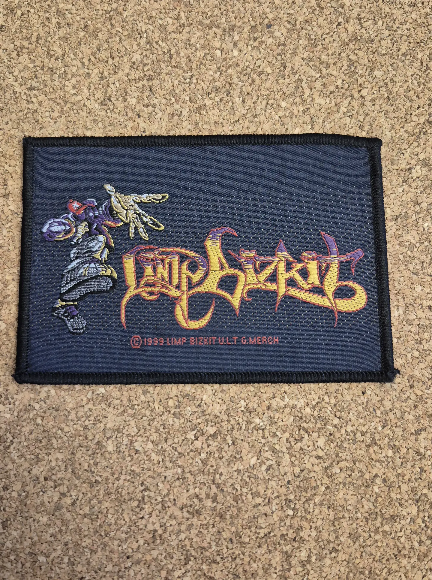 Limp Bizkit Patch - Mascot & Logo Vintage (1999) 1