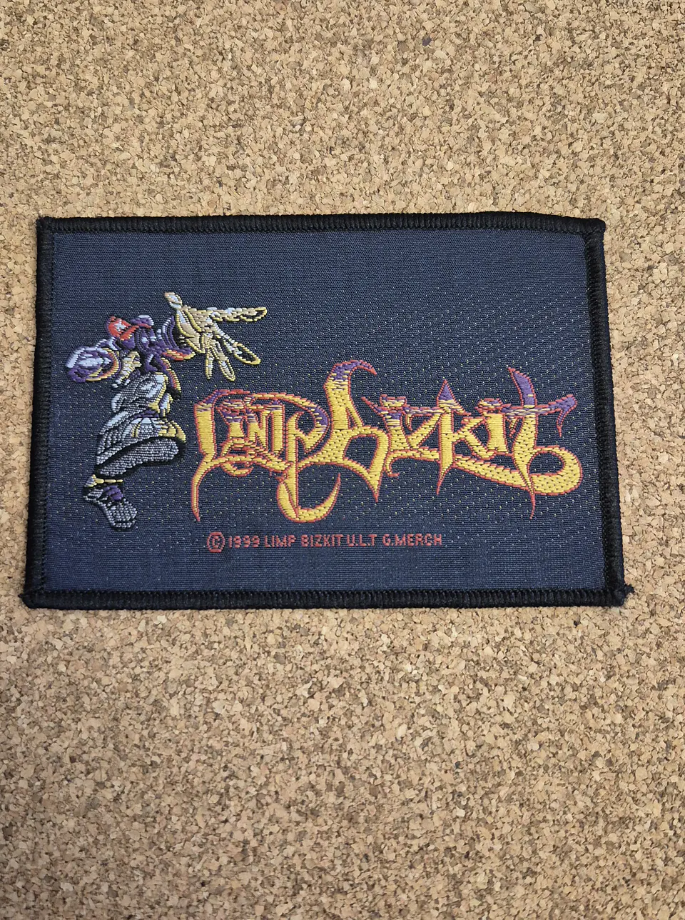 Limp Bizkit Patch - Mascot & Logo Vintage (1999) 1