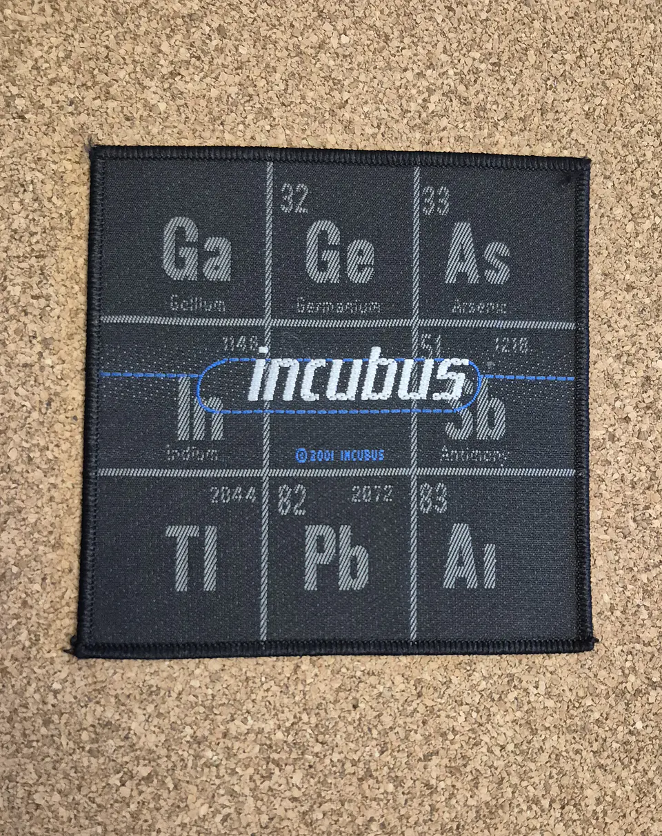 Incubus Patch - Periodic Table Vintage (2001) 1