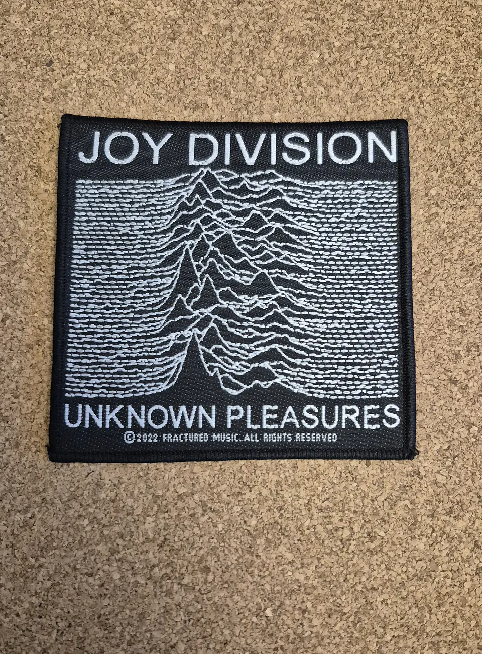 Joy Division Patch - Unknown Pleasures (2022) 1