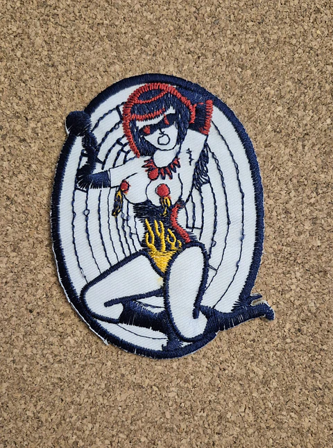Lucky 13 Sexy Girl Patch - Pin-Up / Alternative Art