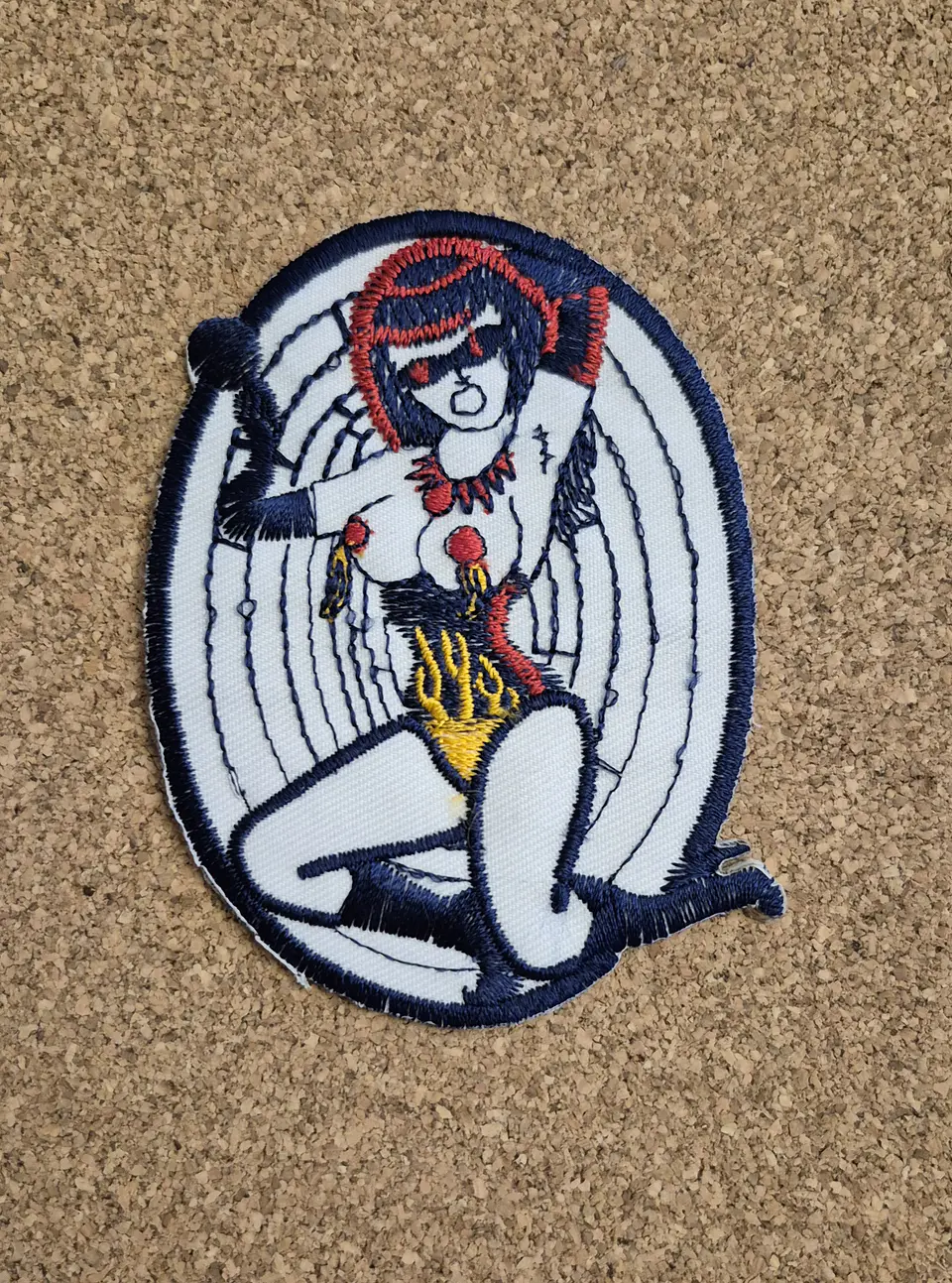 Lucky 13 Sexy Girl Patch - Pin-Up / Alternative Art 1