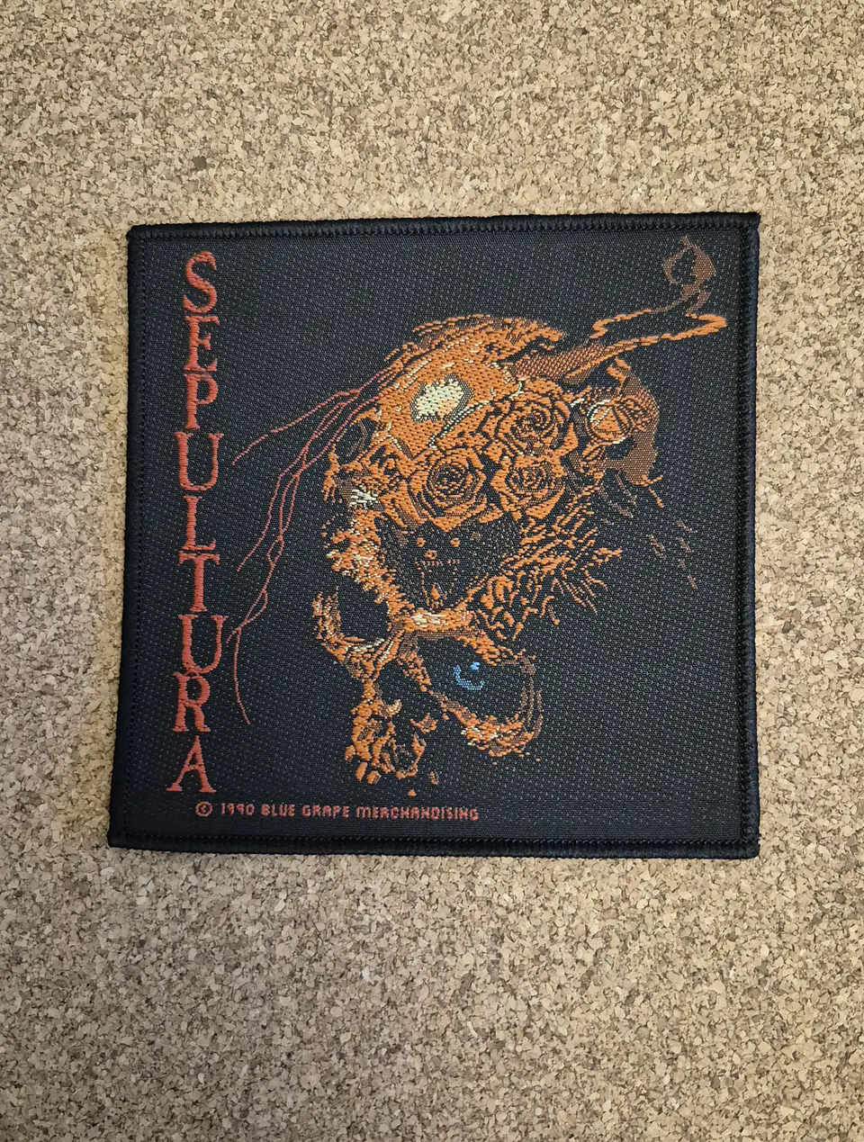Sepultura Patch - Arise (Woven Vintage 1990) 1