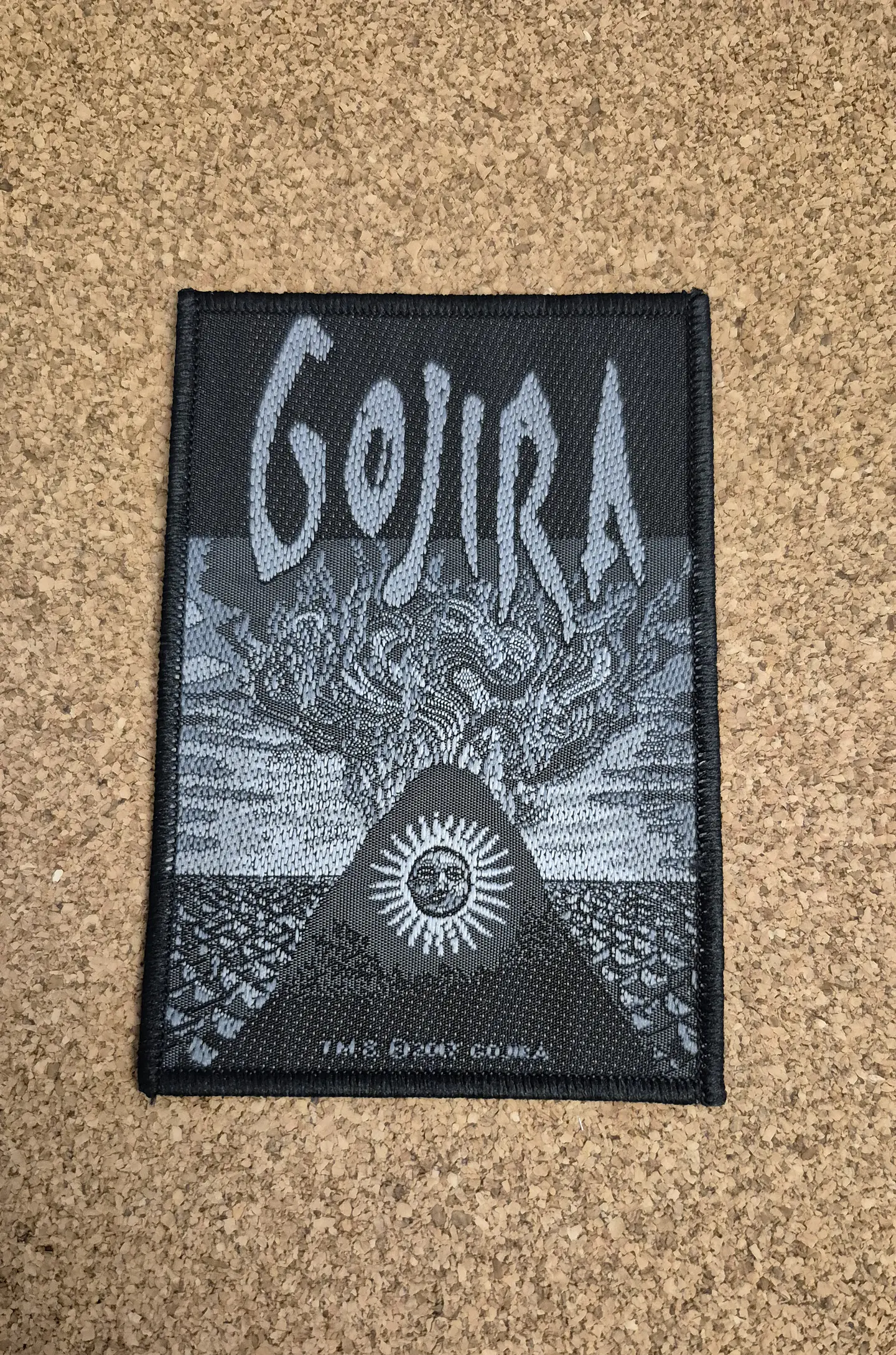 Gojira Patch - Magma (Woven Razamataz) 1