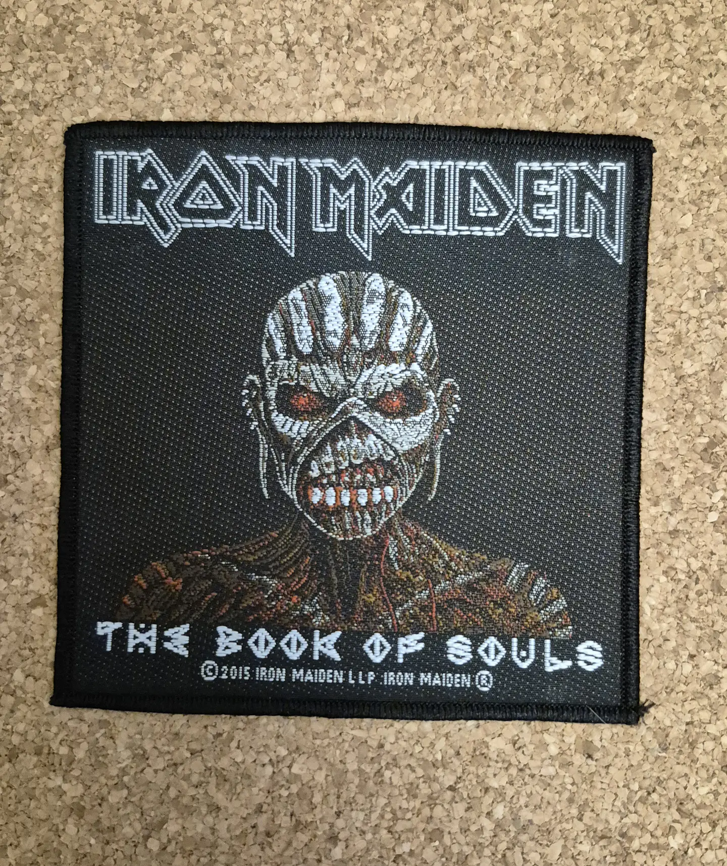 Iron Maiden Patch - The Book of Souls Woven (Sew-on) 1